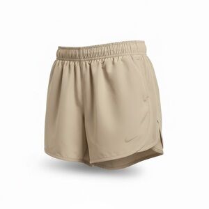 Nike One Women’s Dri Fit Ultra High Waisted 3’’ Brief lined in tan/neutral